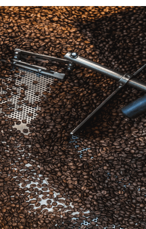 Roasting coffee in a coffee machine